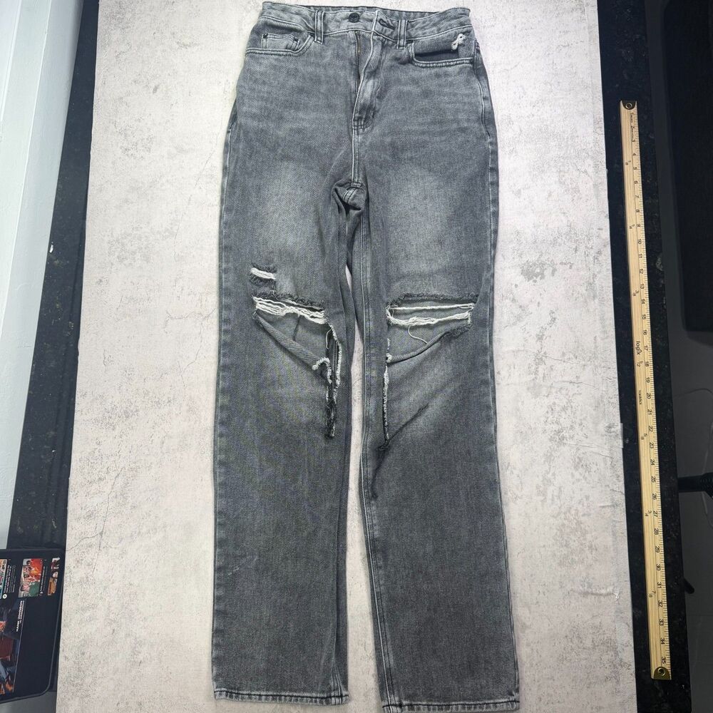 Pacsun 90’s Boyfriend Jeans Size 26 Gray Acid Wash